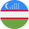 Uzbekistán Flag
